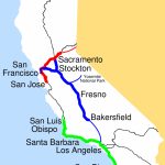 Amtrak California Simplified Map • Mapsof   Amtrak California Map