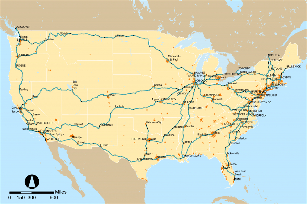 Amtrak - Wikipedia - Amtrak Map Southern California