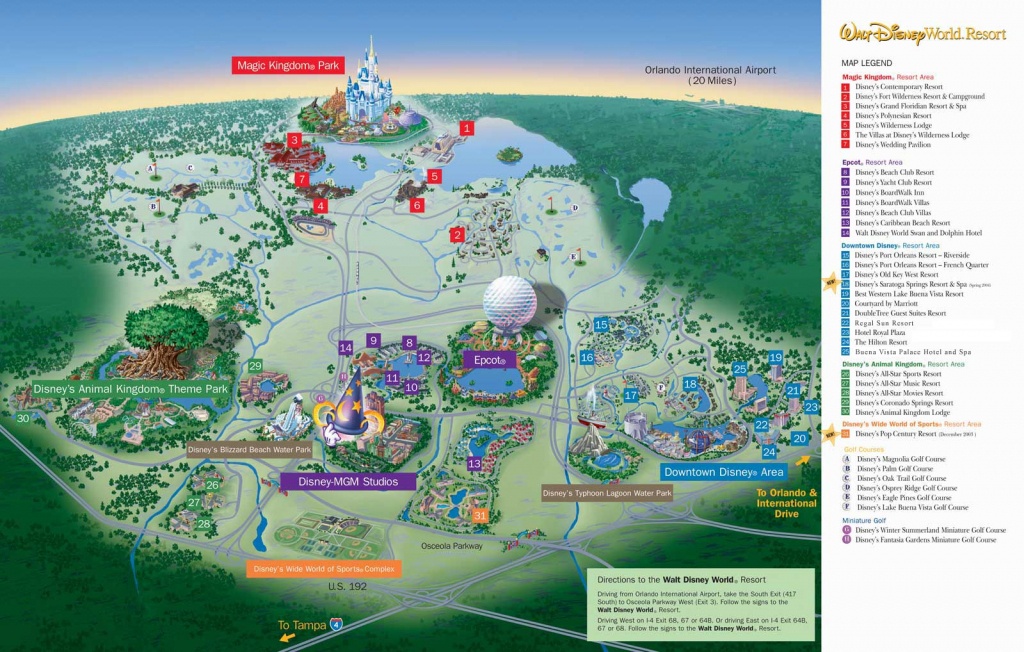 Amusement Park Reviews Including Theme Parks, Roller Coasters And - Map Of Theme Parks In Florida