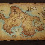 An Ancient Looking Map Of Never Neverland! I Love Old Maps   All Old   Printable Neverland Map