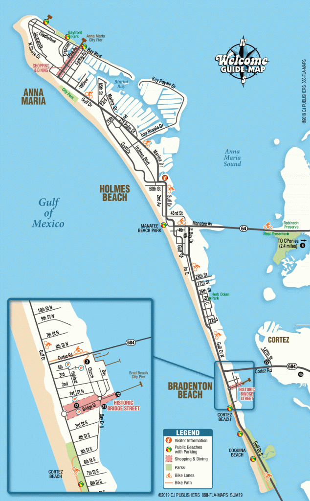Anna Maria Island Map - Interactive Map Of Anna Maria Island - Annabelle Island Florida Map