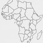 Another Similar But Sleeker Looking Free Printable Political Map Of   Printable Political Map Of Africa