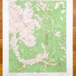Antique Devils Postpile California 1953 Us Geological Survey | Etsy   Ono California Map