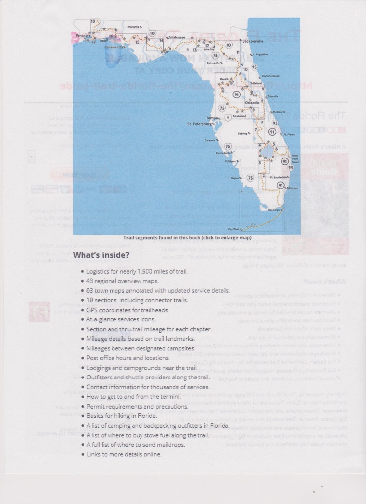 Apalachee Chapter » Hiking/backpacking 101 - Florida Trail Map Pdf