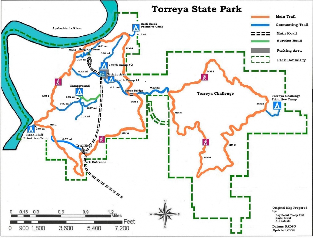 Apalachicola National Forest Campgrounds | Map Of Torreya State Park - Camping In Florida State Parks Map