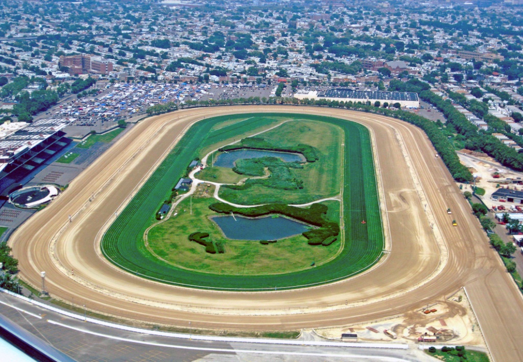 Aqueduct Racetrack - Wikipedia - Horse Race Tracks In California Map