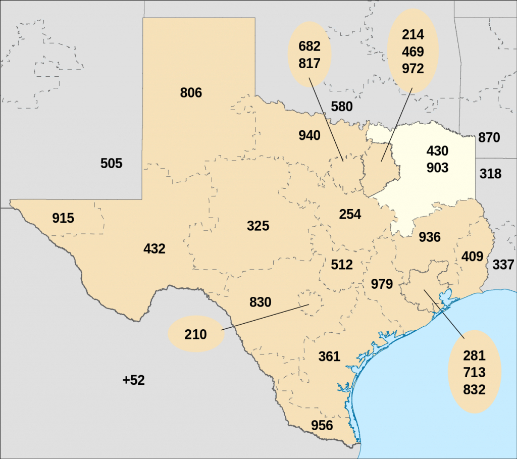 Area Codes 903 And 430 - Wikipedia - Atlanta Texas Map