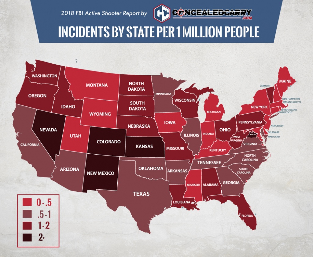 Armed Citizens Are Successful 94% Of The Time At Active Shooter - Florida Concealed Carry Reciprocity Map 2018