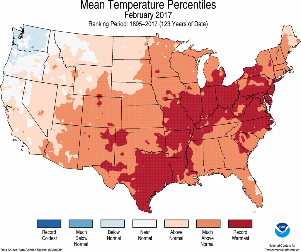 Assessing The U.s. Climate In February 2017 News National Texas