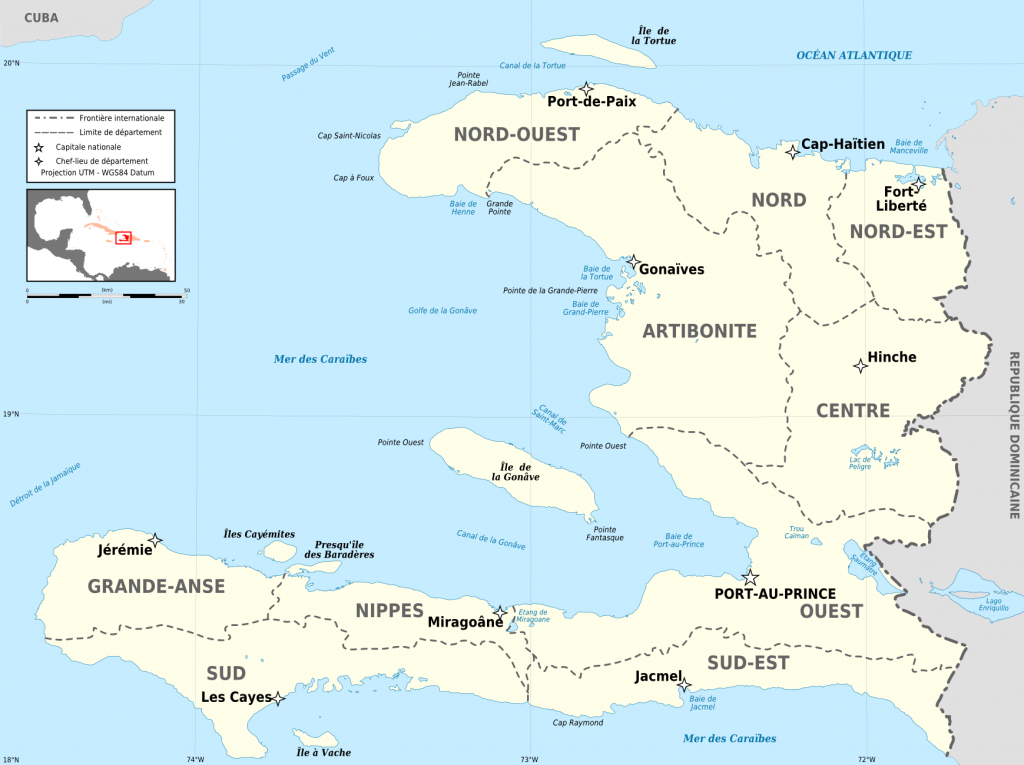 Atlas Of Haiti - Wikimedia Commons - Printable Map Of Haiti