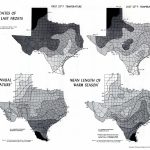 Atlas Of Texas   Perry Castañeda Map Collection   Ut Library Online   Texas Temperature Map