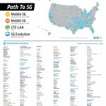 At&t 5G Evolution Expands To 400+ Marketsthe End Of 2018   At&amp;t Coverage Map In California