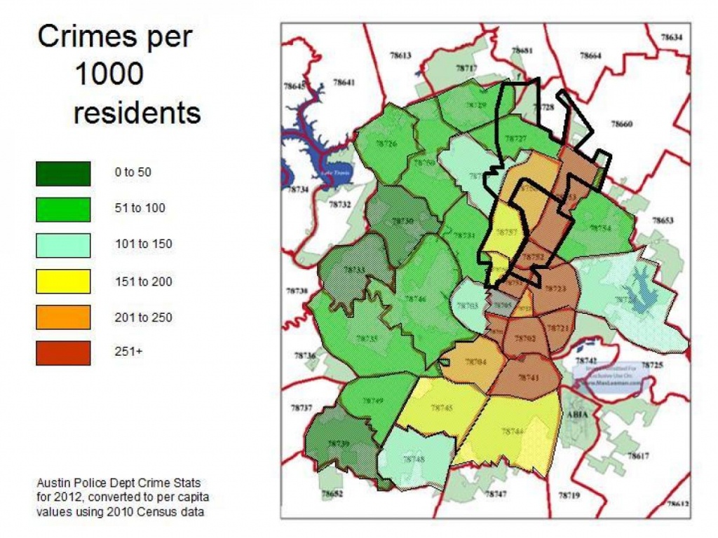 Austin Crime Map - Crime Map Austin (Texas - Usa) - Texas Crime Map