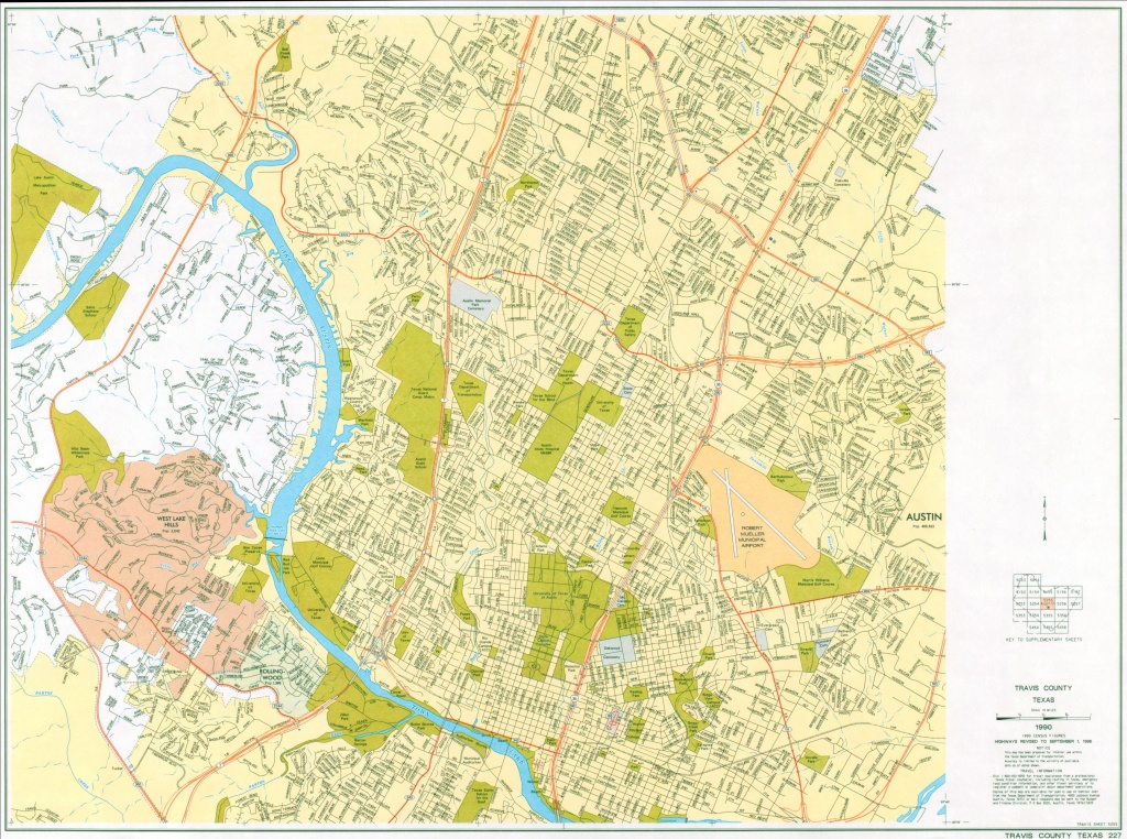 Austin, Texas Maps - Perry-Castañeda Map Collection - Ut Library Online - Austin Texas Map