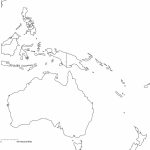 Australia Oceania Printable Outline Maps, Royality Free | Geography   Outline Map Of New Zealand Printable