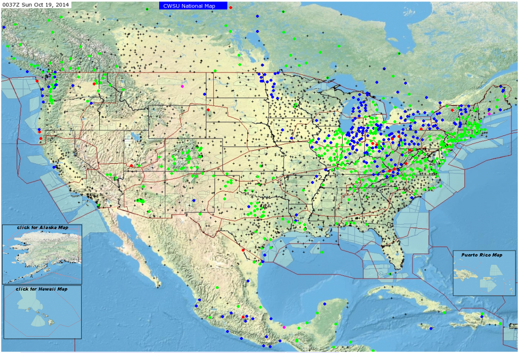 Aviation - Florida Weather Map Today