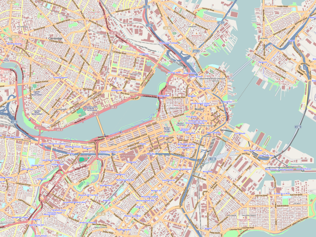 Back Bay, Boston - Wikipedia - Printable Map Of Downtown Boston