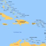 Bahamas And Caribbean Passage And Route Planner   Map Of Florida And Bahamas