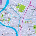 Bangkok Tourist Attractions Map   Printable Map Of Bangkok