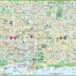 Barcelona Street Map And Travel Information | Download Free – Free Printable City Street Maps