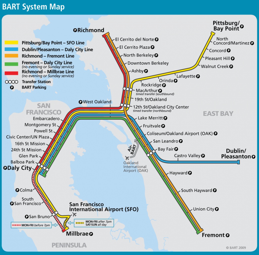 Bart San Francisco Map (91+ Images In Collection) Page 1 - Printable Bart Map