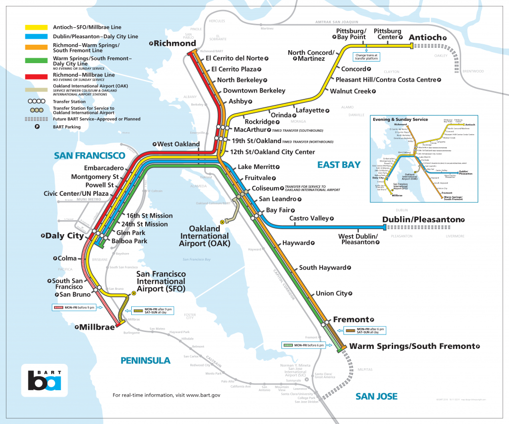 Bay Area Rapid Transit Expansion - Wikipedia - Printable Bart Map ...