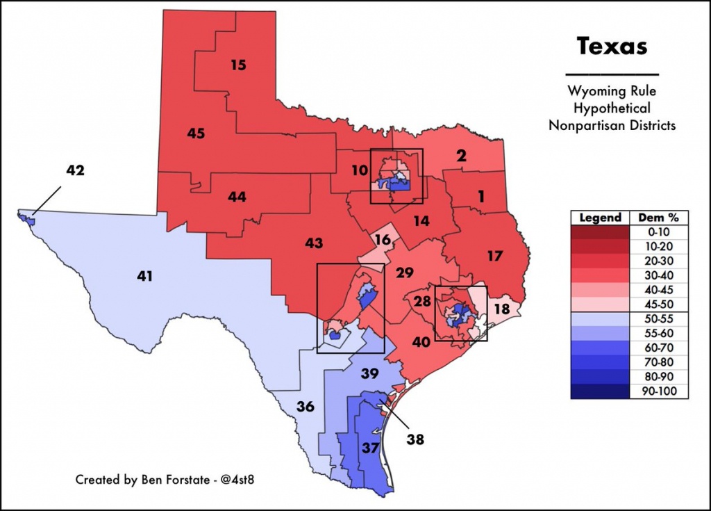 Ben Forstate On Twitter: &amp;quot;my Texas Wyoming Rule Map Is Kind Of A Hot - Rule Texas Map