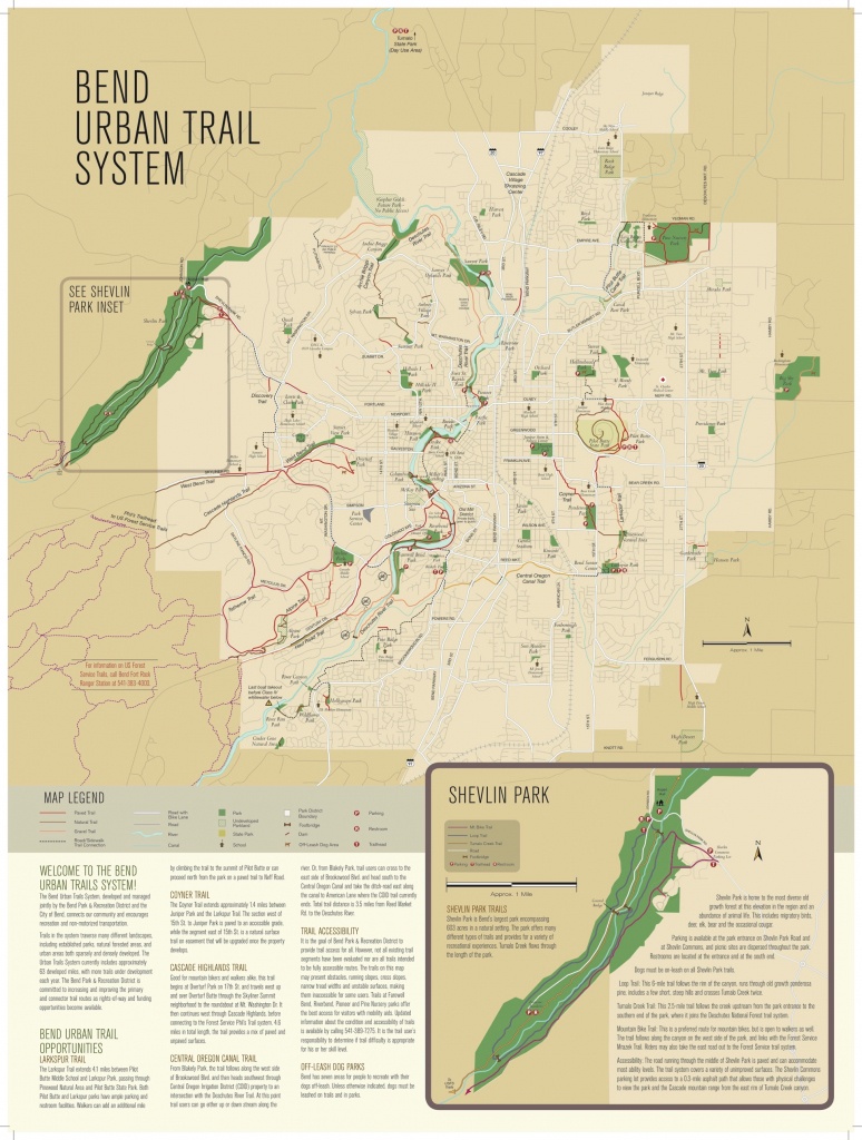 Bend Oregon Maps | Bend Brokers Realty - Printable Map Of Bend Or