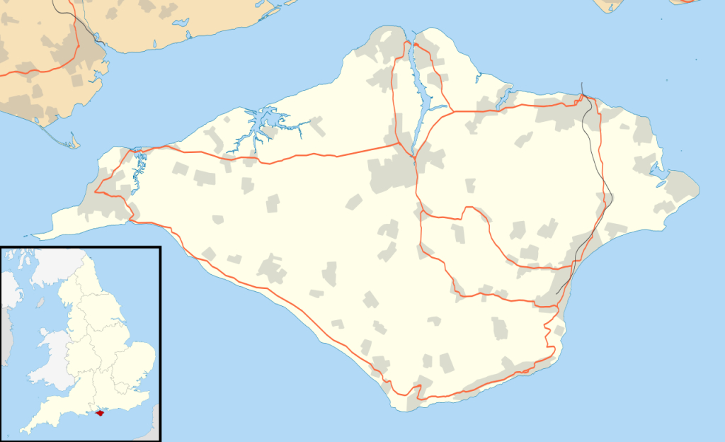 Bestand:isle Of Wight Uk Location Map.svg - Wikipedia - Printable Map Of Isle Of Wight