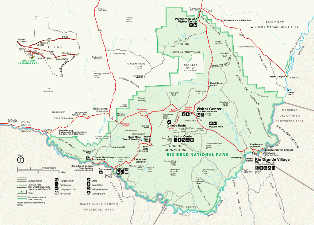 Big Bend Maps | Npmaps - Just Free Maps, Period. - Big Bend National Park Map Texas