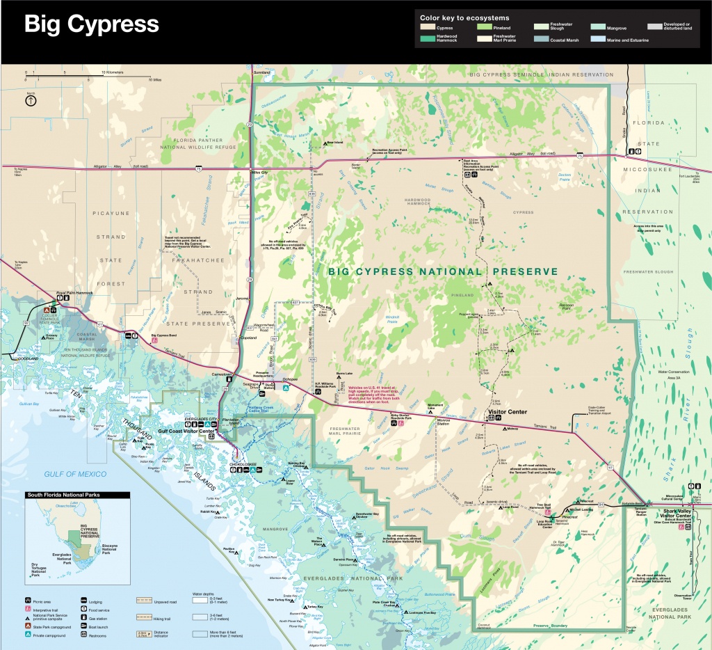 Big Cypress Maps | Npmaps - Just Free Maps, Period. - Tamiami Trail Florida Map