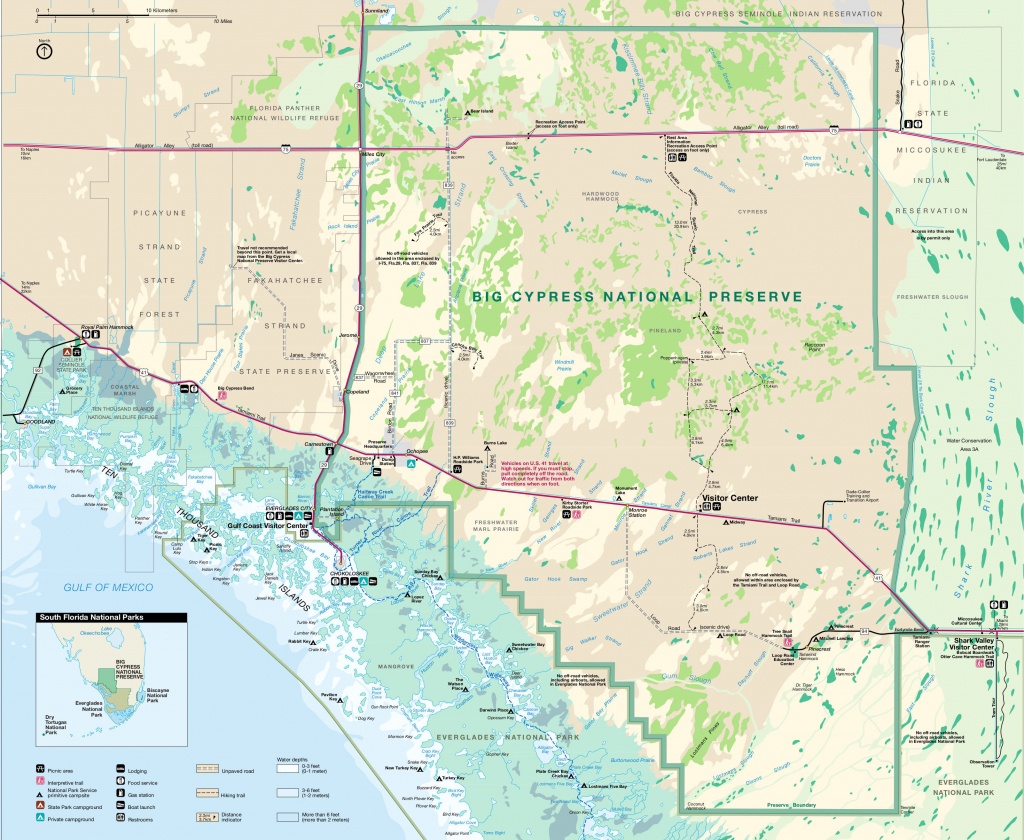 Big Cypress National Preserve - Wikipedia - Cypress Key Florida Map