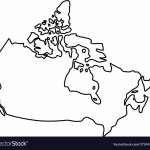 Black And White Map Of North America Printable Canada City   Map Of Canada Black And White Printable