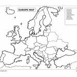 Blank Europe Map Quiz   World Wide Maps   Blank Europe Map Quiz Printable