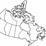 Blank Map Canada   Deadrawings   Printable Blank Map Of Canada