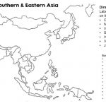 Blank Map Of Asia Countries Noavg Me With Blind Big South East   Blank Map Of Asia Printable