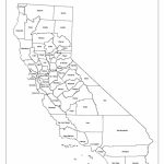 Blank Map Of California Counties   Google Search | California   California Map Black And White