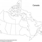 Blank Map Of Canada Beautiful To Label   Printable Blank Map Of Canada To Label