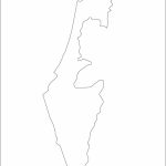 Blank Map Of Israel | Israel Outline Map   Israel Outline Map Printable