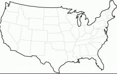 Large Usa Map Printable