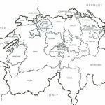 Blank Map Of Switzerland   Maplewebandpc   Printable Map Of Switzerland
