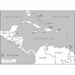Blank Map Of The Caribbean And Travel Information | Download Free   Free Printable Map Of The Caribbean Islands
