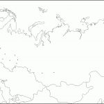Blank Outline Map Of Russia And Travel Information | Download Free   Outline Map Of Russia Printable