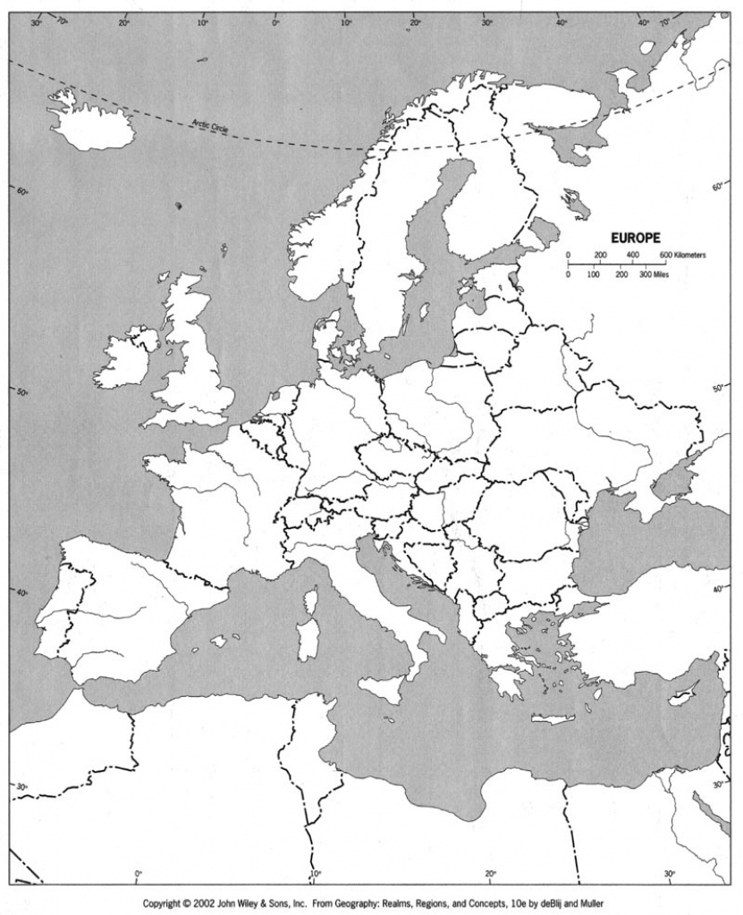 Blank Outline Maps - Printable Outline Maps