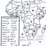 Blank South Africa Map Quiz | Biofocuscommunicatie   Africa Map Quiz Printable