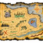 Blank Treasure Map Templates For Children   Free Printable Treasure Map