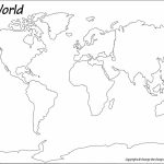 Blank World Map Pdf #3 | Art Class | World Map Continents, Blank   Seven Continents Map Printable