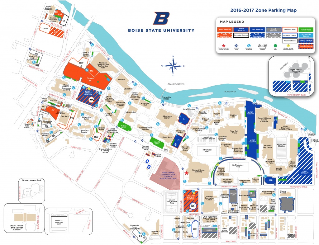 Boise State Campus Map (91+ Images In Collection) Page 2 - Boise State University Printable Campus Map