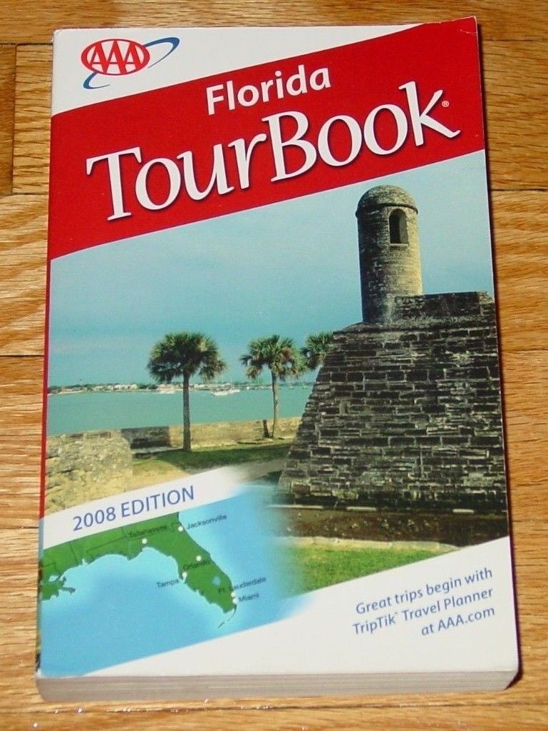 Book Map Aaa Tour Book Florida 2008 Edition And Similar Items - Aaa Maps Florida