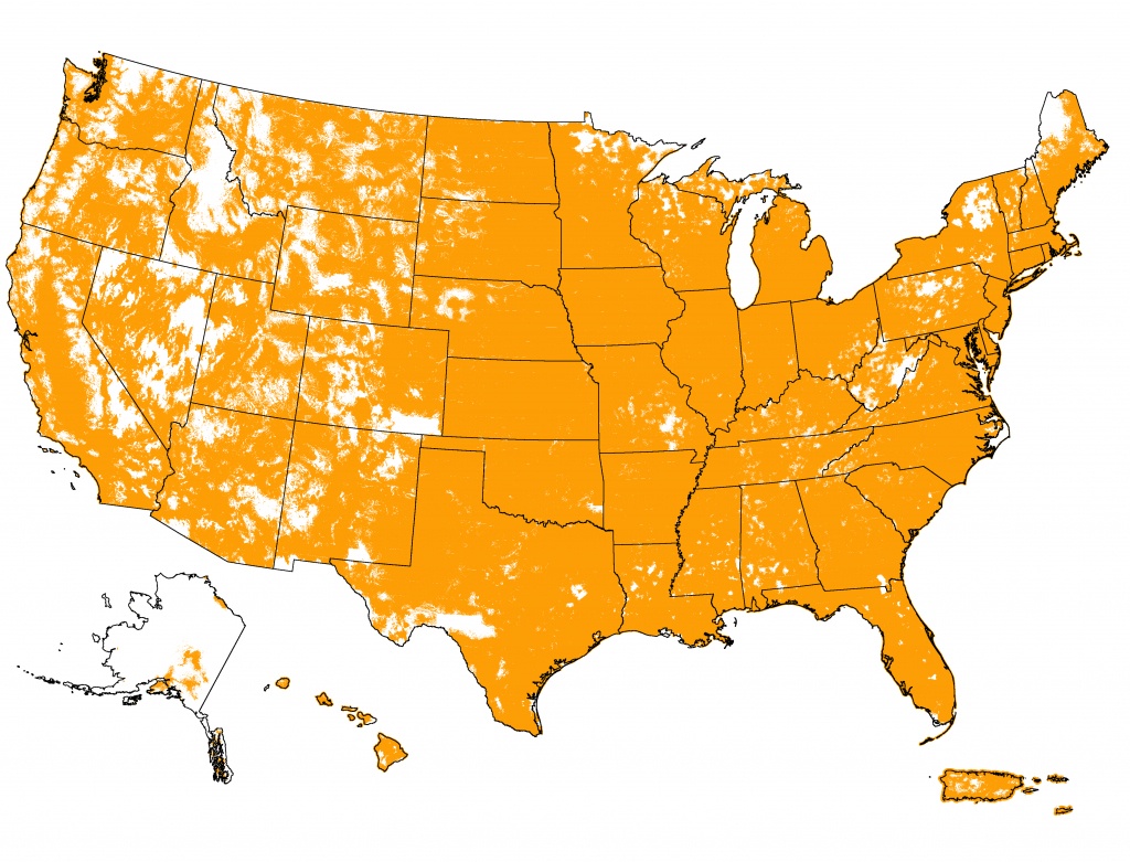 Boost Mobile Cell Phone Coverage Map And Service Area - T Mobile Coverage Map Texas